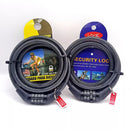 4 code anti theft bicycle cable lock security combination password chain lock - RedSky Medical