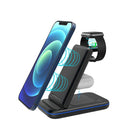 Portable 3 in 1 True Wireless Charger. Apple Charging Station for iWatch 7/6/SE/5/4/3/2, iPhone 11/12/12/13 Pro/Pro/Max/XS/Max/XR/XS/X, Airpods Pro/2/1 - RedSky Medical