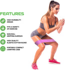 RedSky 3 Waist Resistance Bands with Different Strength for Squats/Glute Bridge/Lunges/Pilates and Yoga - RedSky Medical